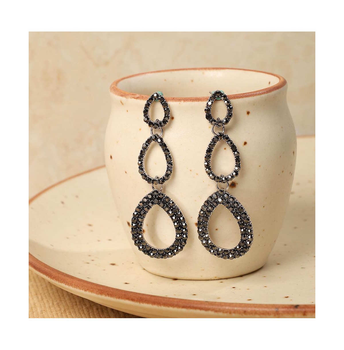 Hollow Teardrop Earrings