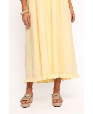 Women's Miuccia Maxi Dress - Butter Yellow