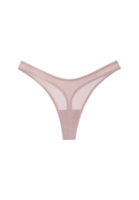 Plus Size The Thong - Mesh