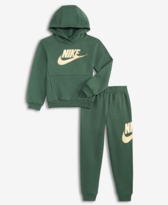 Boys' 4-7 Club Fleece Logo Long-Sleeve Hoodie and Sweatpants, 2-Piece Set