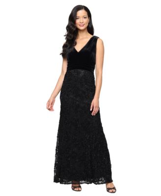 Alex Evenings - Women's Sleeveless V-Neck Dress