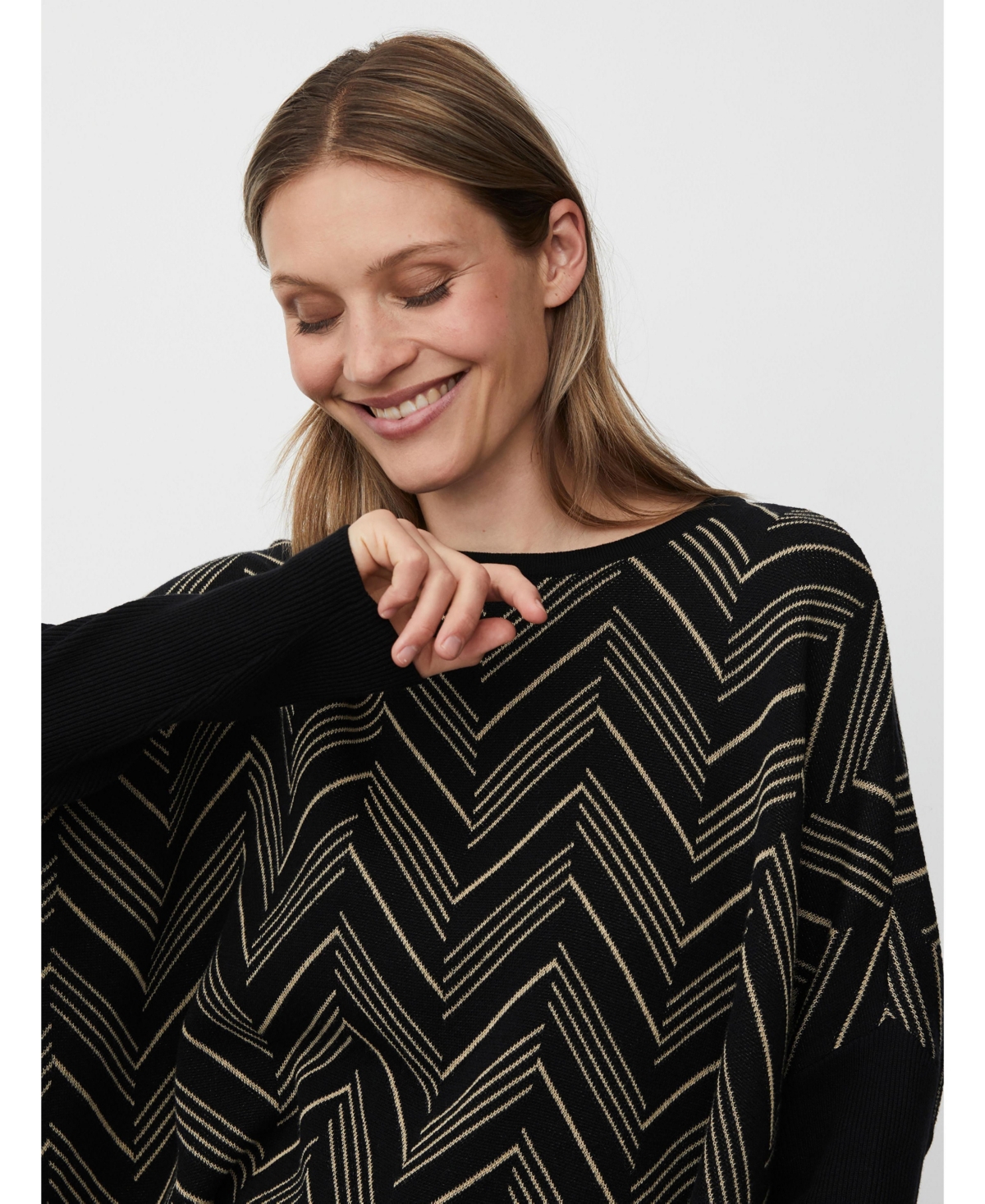 Masai Copenhagen Women's MaFeluca Long Sleeve Loose Fit Jumper