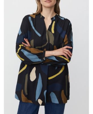 Women's MaGenevra Long Sleeve V-Neck Tunic