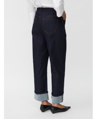 Women's MaPalvessa Loose Fit Turn Up Jeans