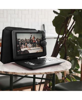 14.1 Inch Portable TV+DVD Player with Swivel TFT-LCD Screen and USB,SD,AV,HDMI Inputs