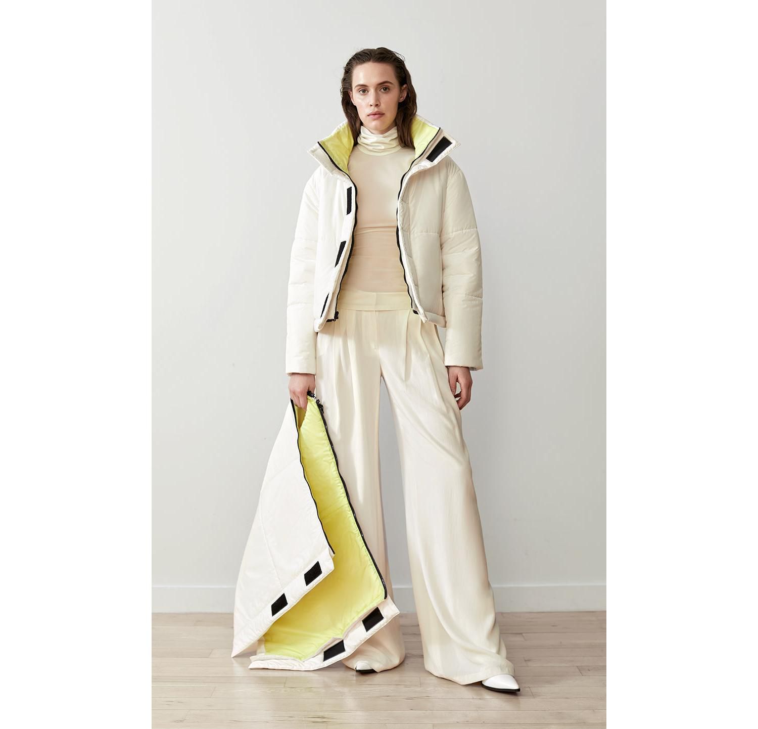 Women's Reversible Convertible Sustainable Down Coat