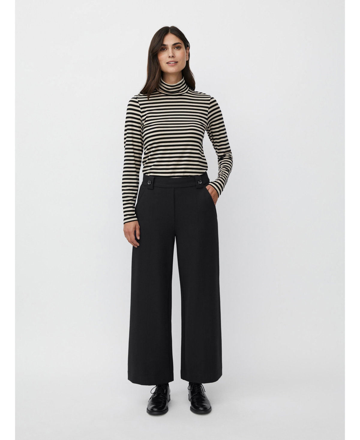 Masai Copenhagen Women's MaPaxora Cropped Wide Leg Pants