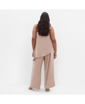 Plus Size Skylar Strapless Jumpsuit