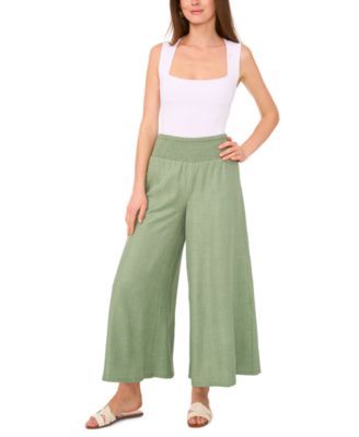 Vince Camuto - Women's Cropped Wide-Leg Pants