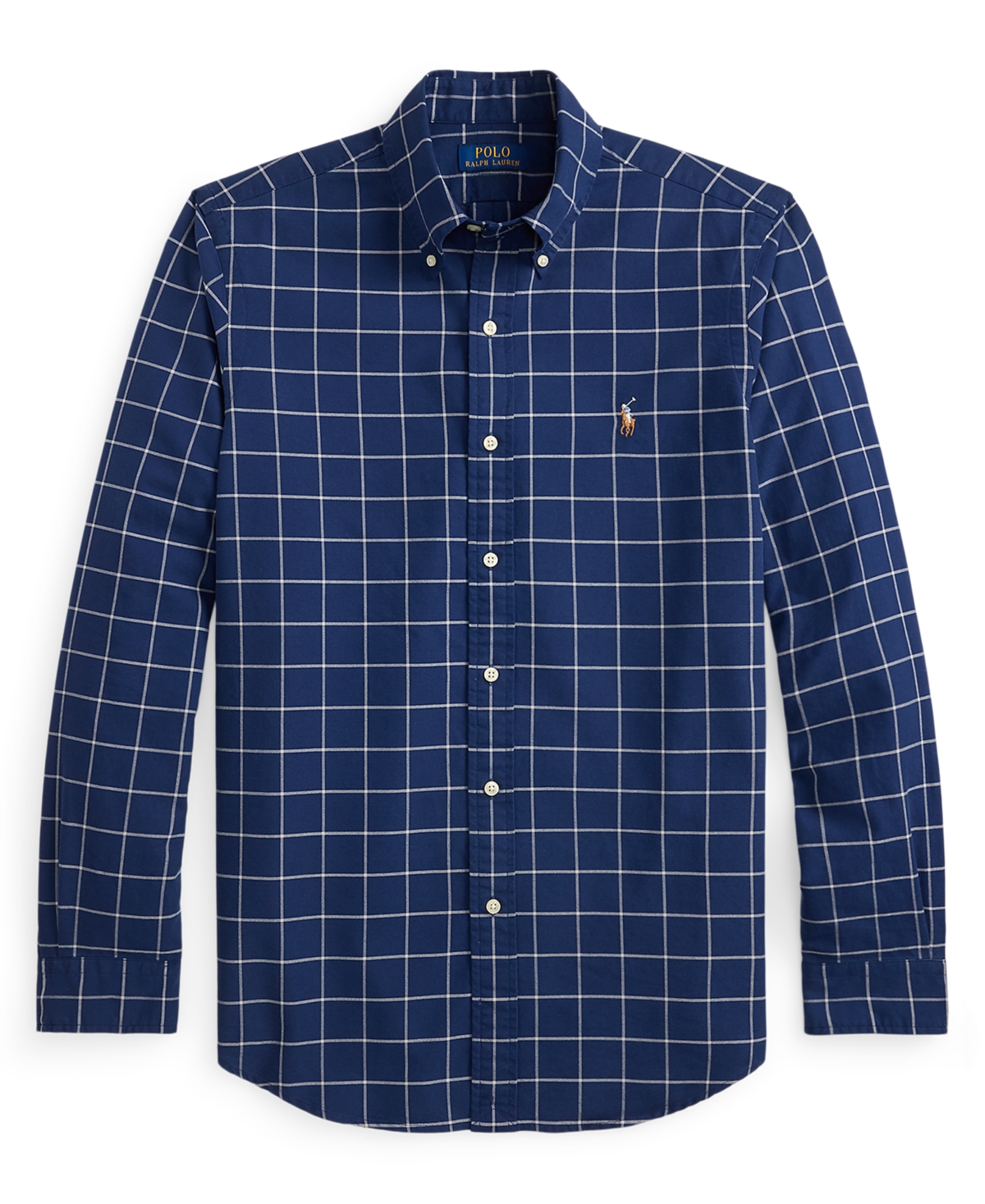 Polo Ralph Lauren Men's Classic Fit Long Sleeve Oxford Shirt In Blue