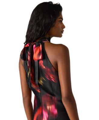 Women's Lara Sleeveless Satin Dress