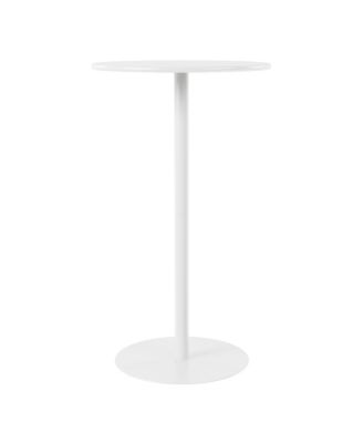 41.25" Adjustable Metal Round Bar Height Table