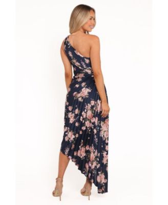 Women's Kleo One Shoulder Maxi Dress - Navy Floral