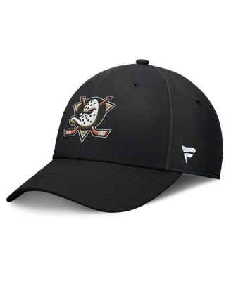Fanatics - Men's Black Anaheim Ducks Core Primary Logo Flex Hat
