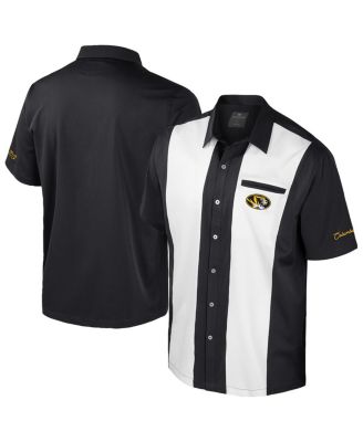 Colosseum - Men's Black Missouri Tigers Strike Bowling Button-Up Shirt