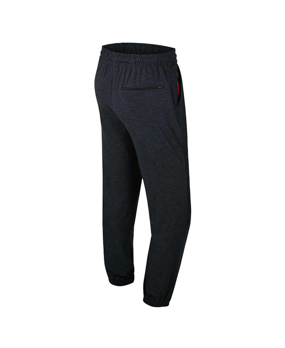 Colosseum Men's Black Gonzaga Bulldogs Revolution Jogger Pants In Blue