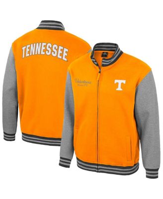 Colosseum - Men's Tennessee Orange Tennessee Volunteers Ambi-Turner Full-Zip Varsity Jacket