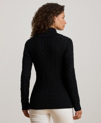 Women's Buckled Cotton Sweater