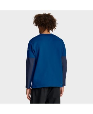 Men's Royal Indianapolis Colts Sideline Coach Therma-FIT Long Sleeve T-Shirt