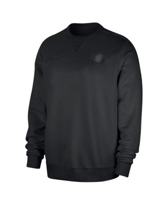 Men's Black Orlando Magic Authentic Standard Issue Travel Dri-FIT Sweatshirt