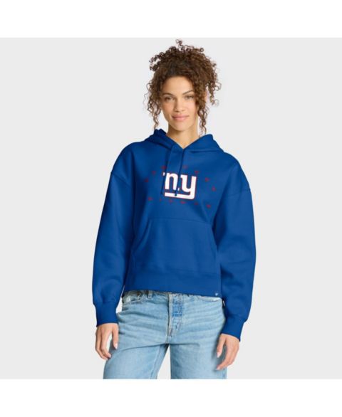 Женское худи Fanatics Royal New York Giants Eligible Receiver Legacy Pullover