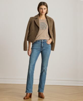 Women's Beaded-Crest Jersey T-Shirt