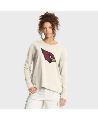 Fanatics - Women's Cream Arizona Cardinals Dove Legacy Long Sleeve T-Shirt