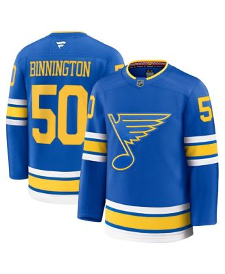 Fanatics - Men's Binnington Blue St. Louis Blues Home Premium Player Jersey