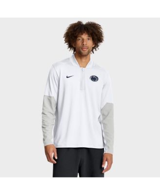 Nike - Men's White Penn State Nittany Lions One Goal Performance Half-Zip Pullover