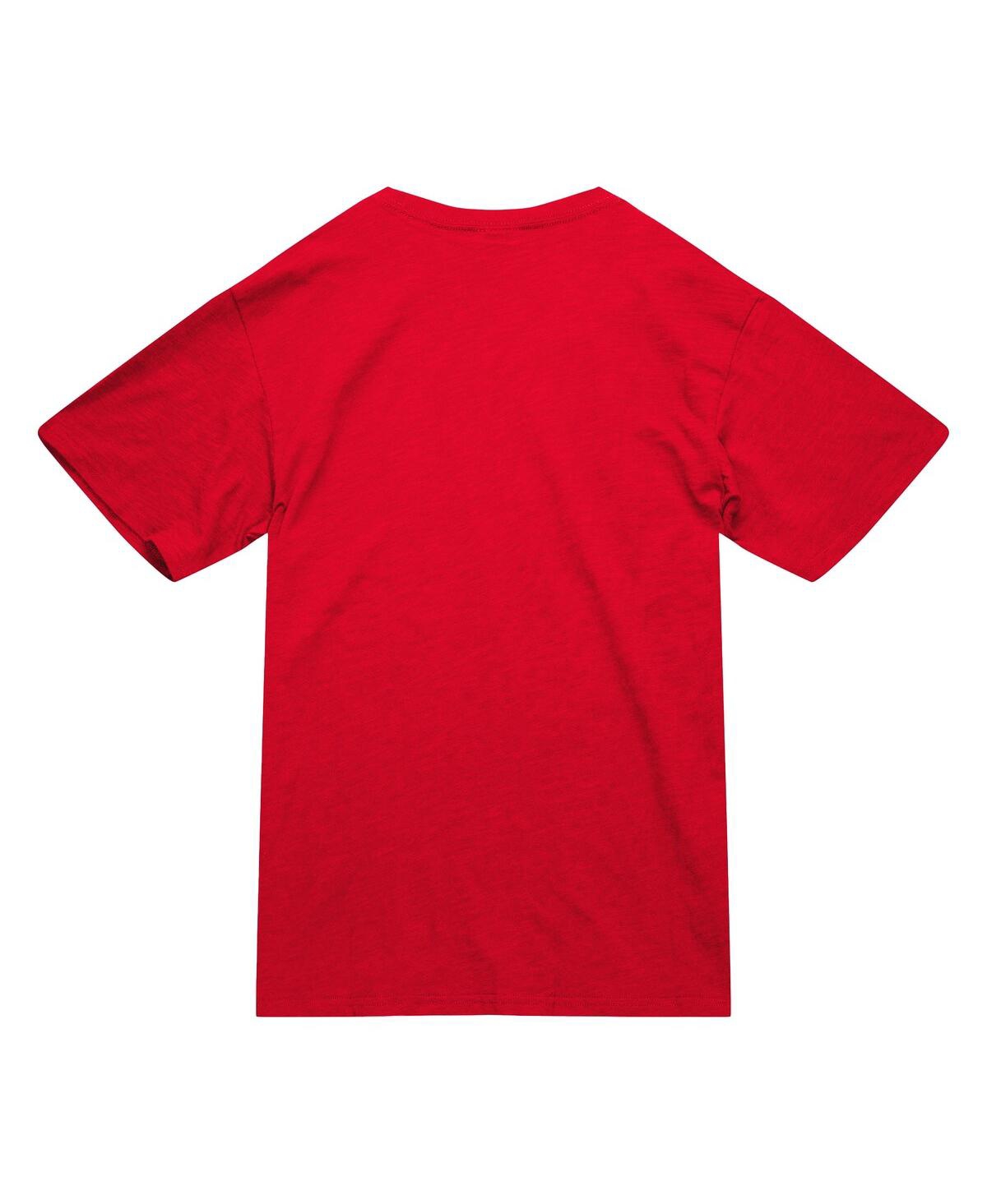 Mitchell & Ness Men's Red Florida Panthers Heritage T-shirt In Red