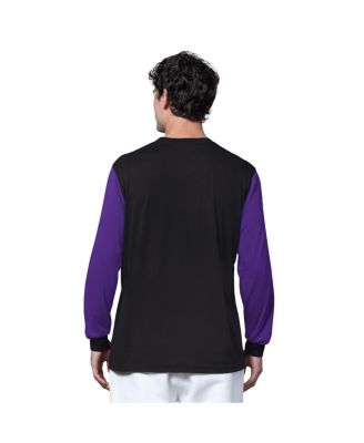 Men's Black Minnesota Vikings Thursday Night Gridiron Long Sleeve T-Shirt