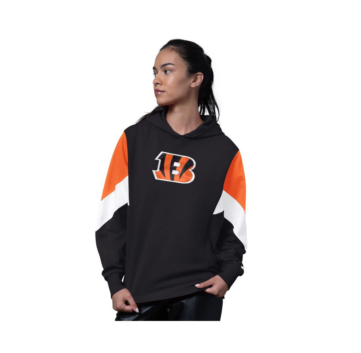 Women's Black Cincinnati Bengals Scrimmage Hoodie