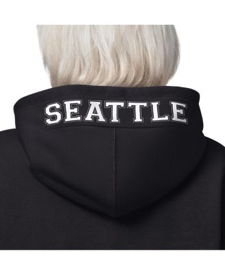 Women's Black Seattle Seahawks 4th Down Full-Zip Hoodie