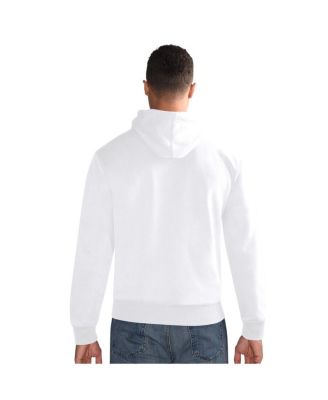 Men's White San Francisco 49ers Pullover Hoodie