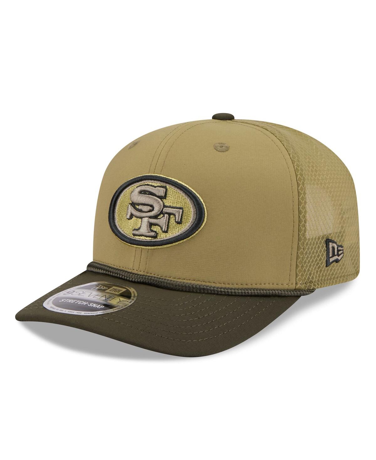 New Era Men's Green San Francisco 49ers 2025 Salute To Service 9seventy Adjustable Hat In Green