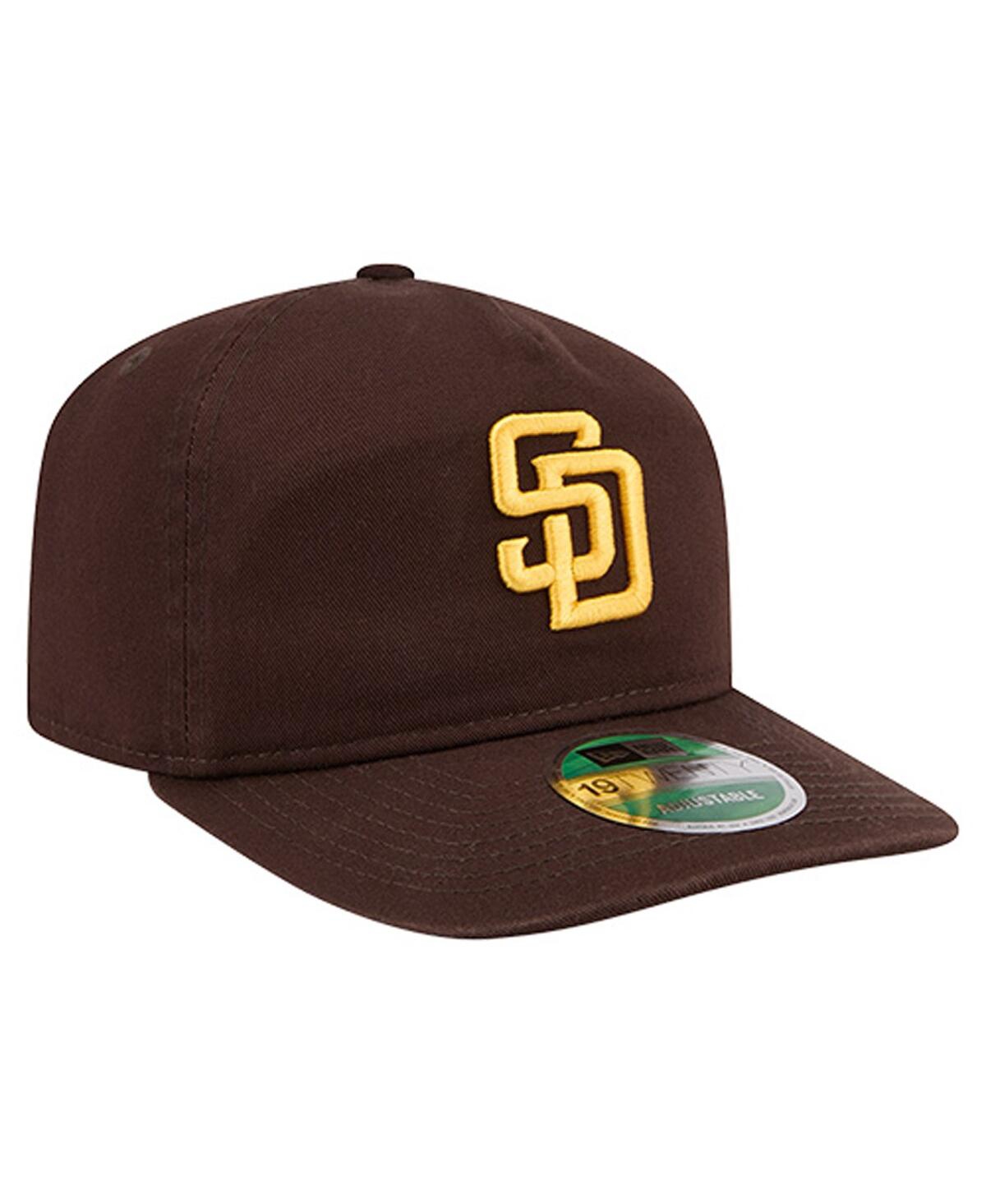 New Era Men's Brown San Diego Padres Team 19twenty Adjustable Hat In Brown
