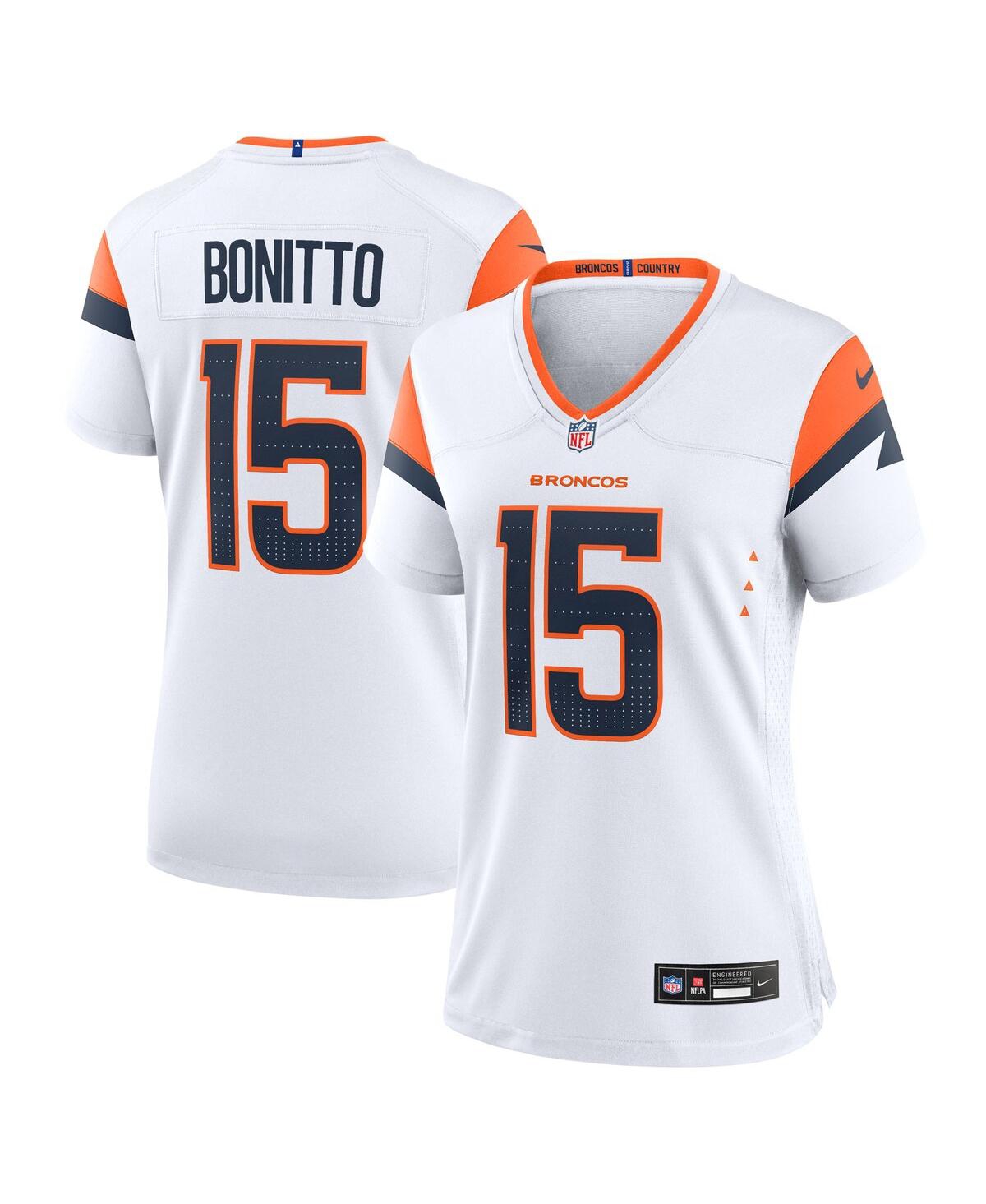 Nike Women's Nik Bonitto White Denver Broncos Game Jersey - White