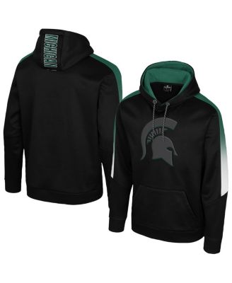 Colosseum - Men's Black Michigan State Spartans The Gang Blackout Hoodie