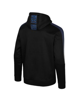 Men's Black West Virginia Mountaineers the Gang Blackout Hoodie