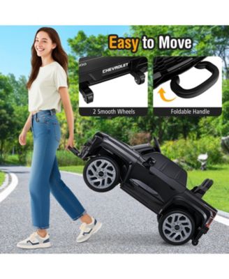 Ride on Car 12V Licensed Chevrolet Truck Kids' Electric Vehicles Gift for 3+