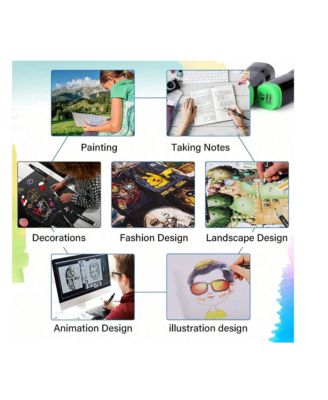 120 Colors Alcohol Marker Set, Double-Tip Hybrid Art Markers For Sketching, Coloring & Underlining