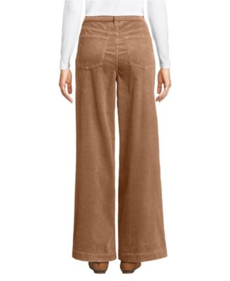 Women's Tall High Rise Wide Leg Corduroy Pants
