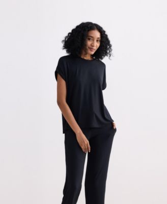 Women's Wide Leg Pant in Black