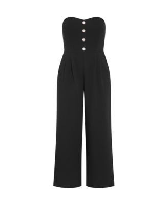Plus Size Alexi Strapless Jumpsuit