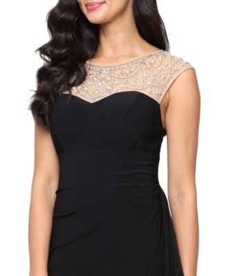 Petite Long Boat Neck Dress