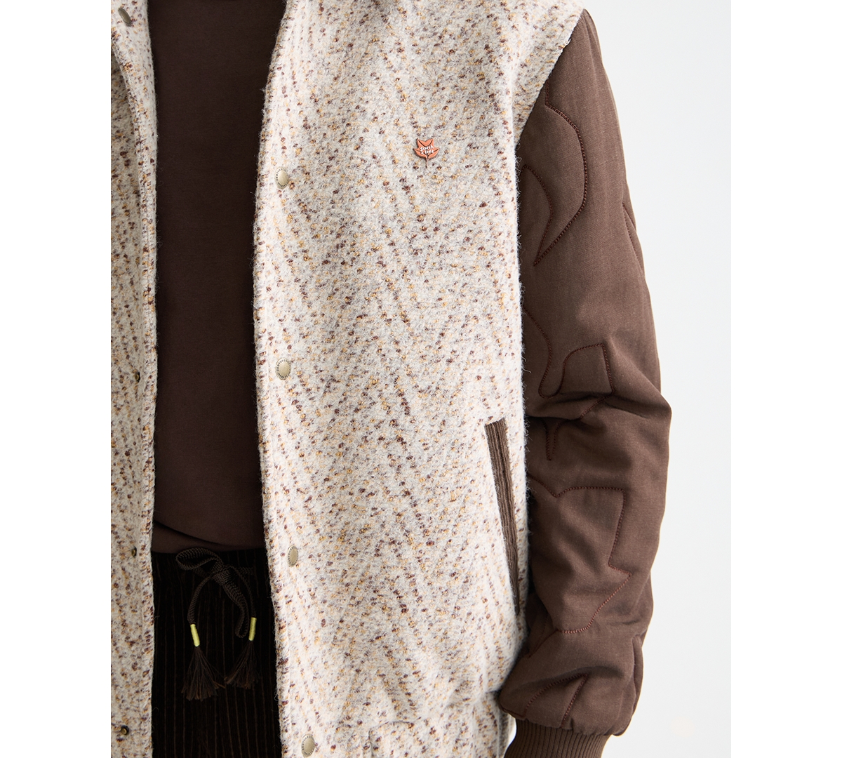 Scotch & Soda Men's Long Sleeves Varsity Jacket