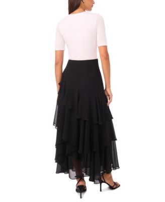 Women's Long Ruffle Skirt