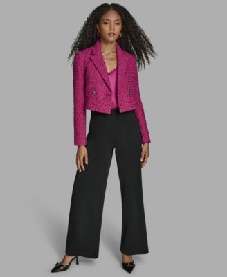 Women's Novelty Long Sleeve Cropped Jacket