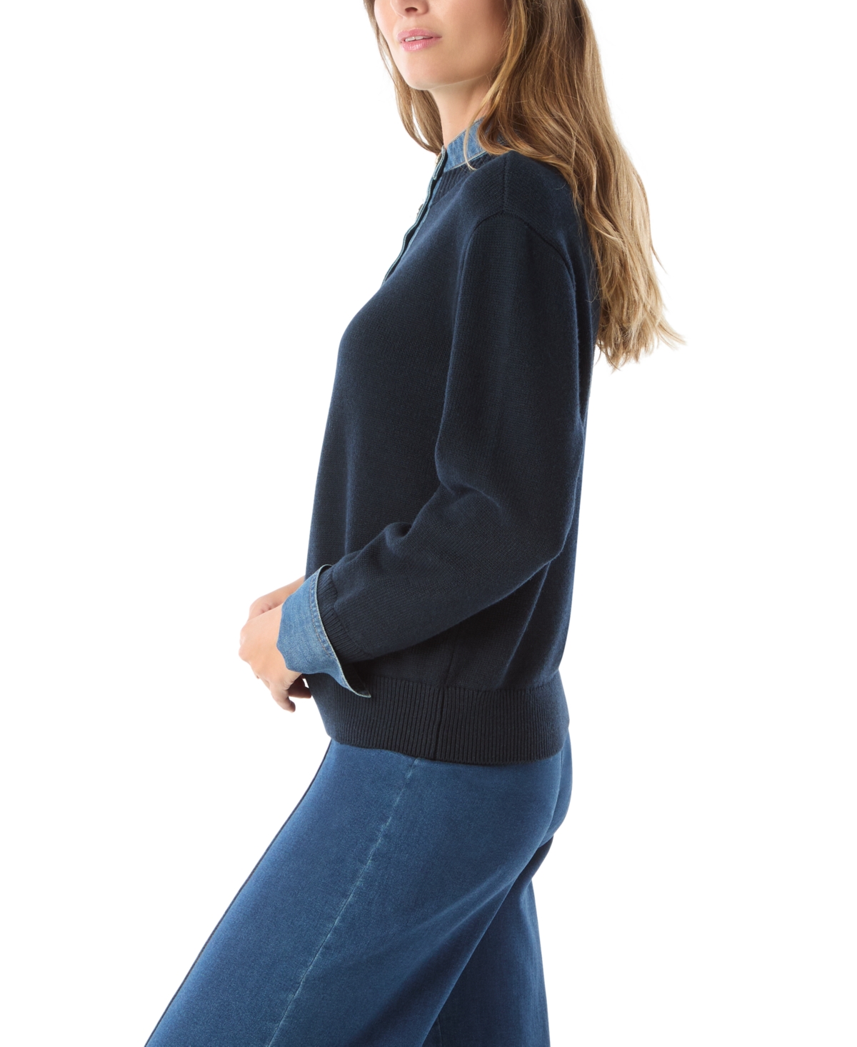 Dee Ocleppo Women's Rae Front Button Closure Sweater