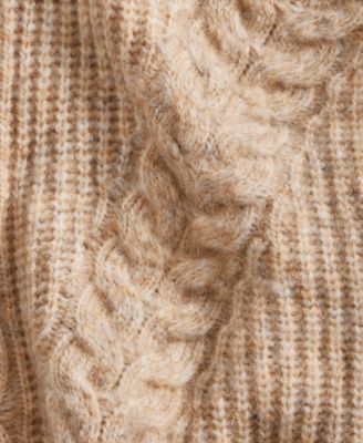 Women's Turtleneck Fringe Trim Sweater, Macy's Exclusive 